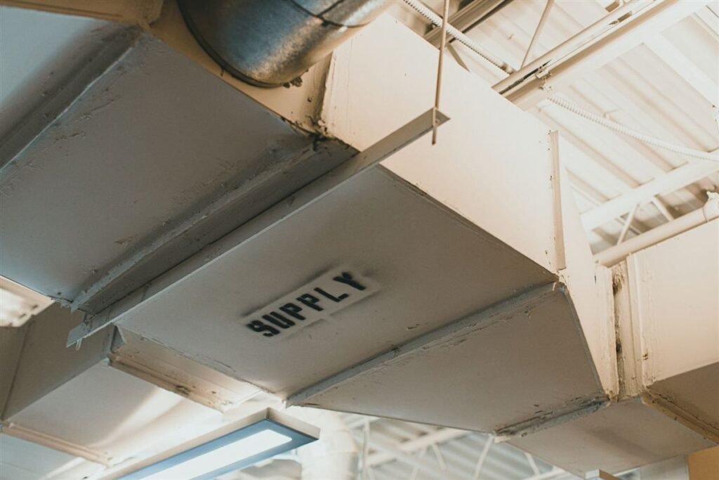 HVAC & Air Duct Mold Removal Cary NC 2 Air duct with mold growth