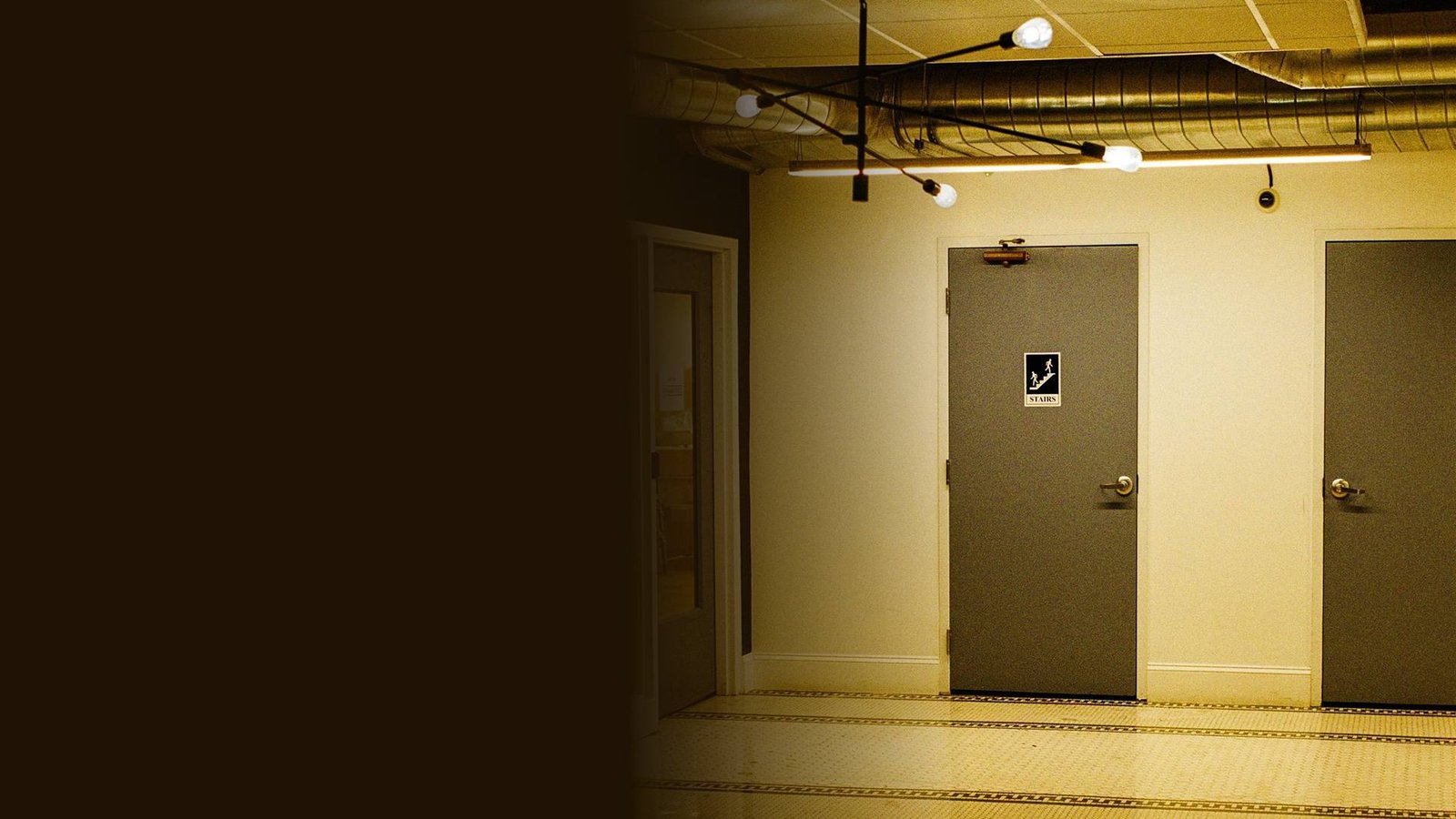 Commercial Mold Remediation Cary NC 1 Commercial building corridor during mold remediation in Cary NC